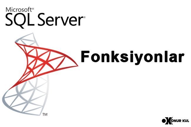 SQL Fonksiyonlar